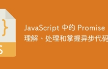 JavaScript 中的 Promise：理解、处理和掌握异步代码