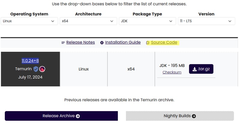 Loading AdoptiumJDK source code into Eclipse IDE