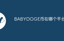 BABYDOGE币在哪个平台买