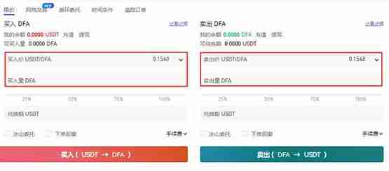 DFA币何如买？DFA币商业来往教程先容