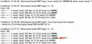 MySQL binlog后面的编号如何取值?