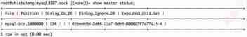 MySQL binlog后面的编号如何取值?