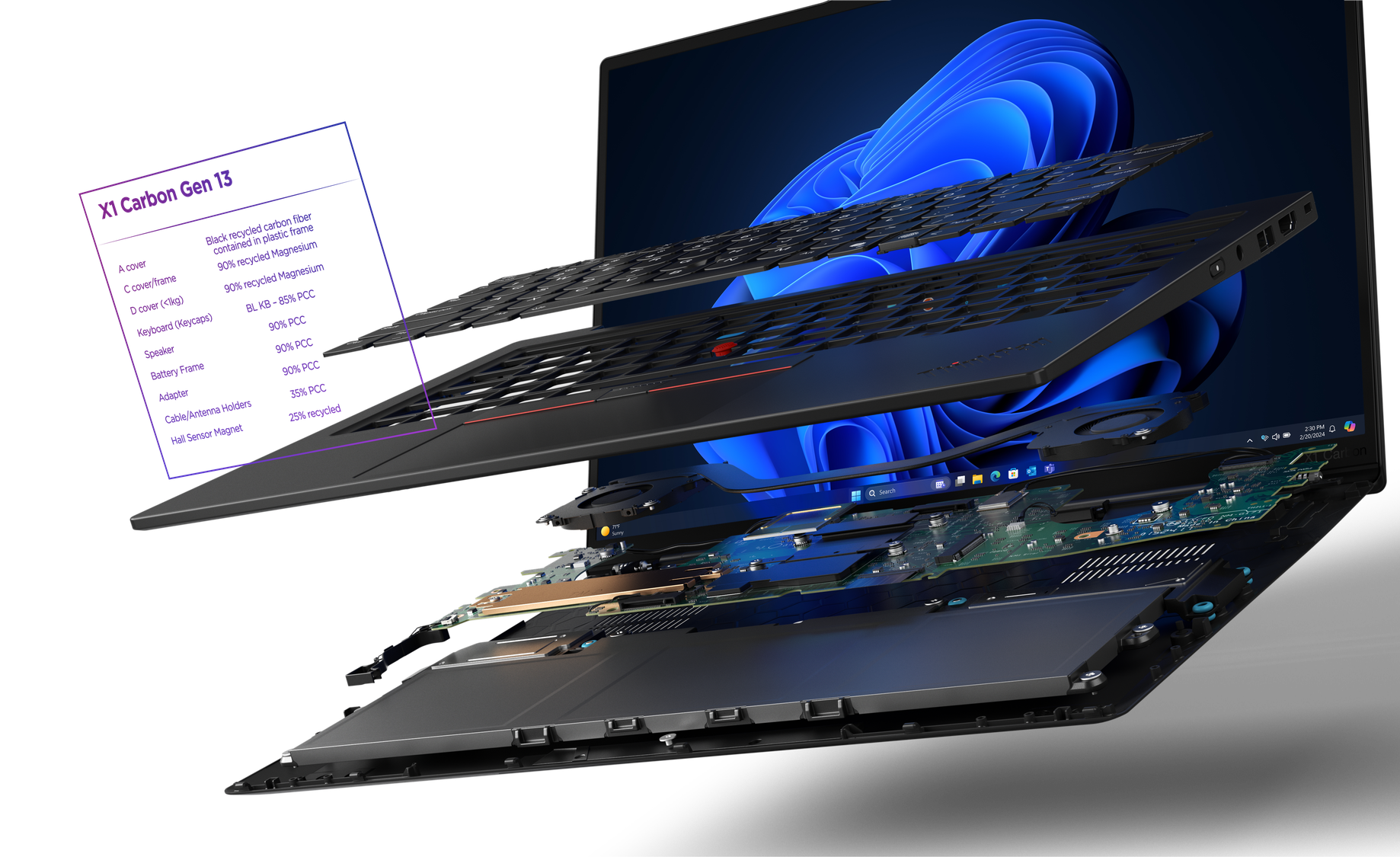 IFA 2024 | Lenovo ThinkPad X1 Carbon Gen 13 Aura Edition: Lenovo\'s first Lunar Lake ThinkPad almost as lightweight as the X1 Nano