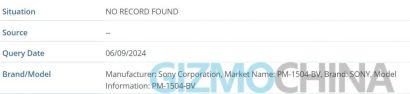 索尼 3 款 Xperia 神秘新手机现身 IMEI 数据库