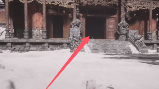 《黑神话悟空》小西天雷音寺佛殿内打坐点位置一览