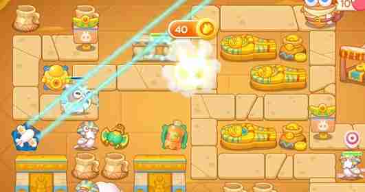 保卫萝卜4法老归来第48关通关详解