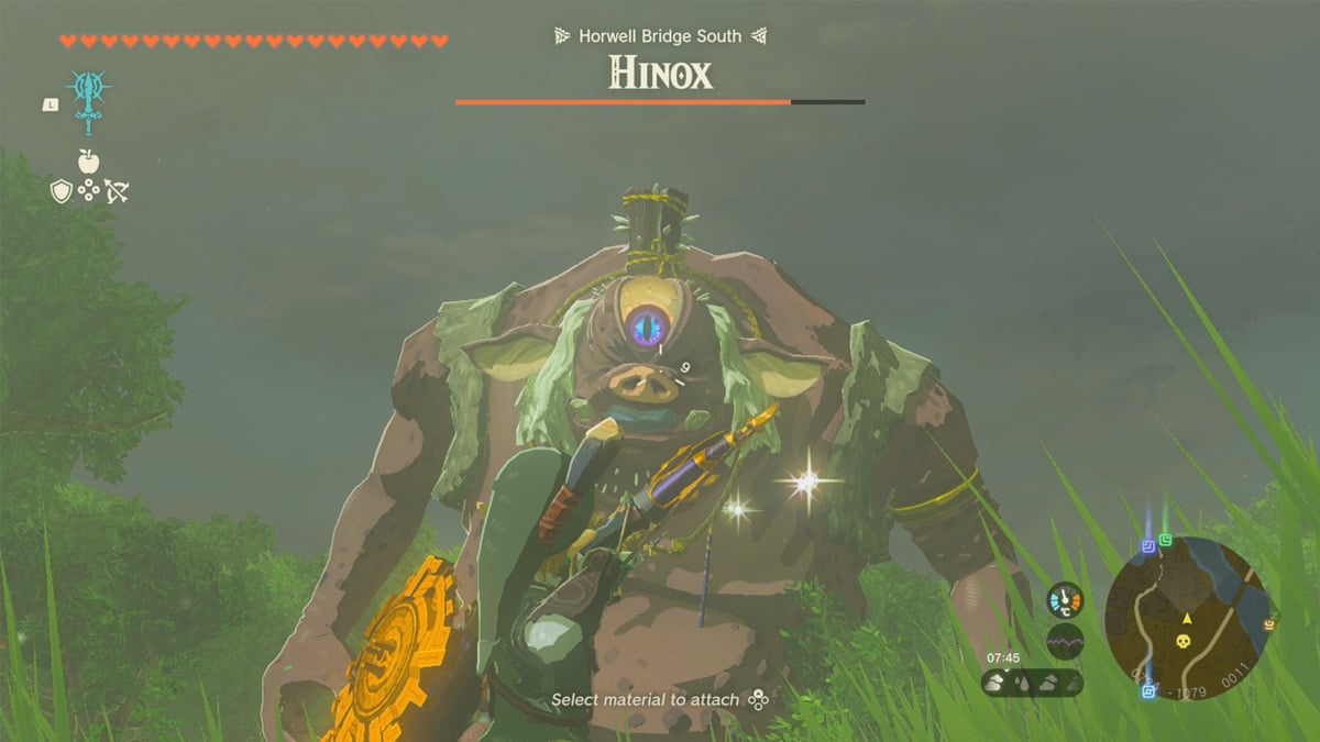 Comment obtenir et cultiver des Hinox Guts dans Zelda : Tears of the Kingdom (TotK)