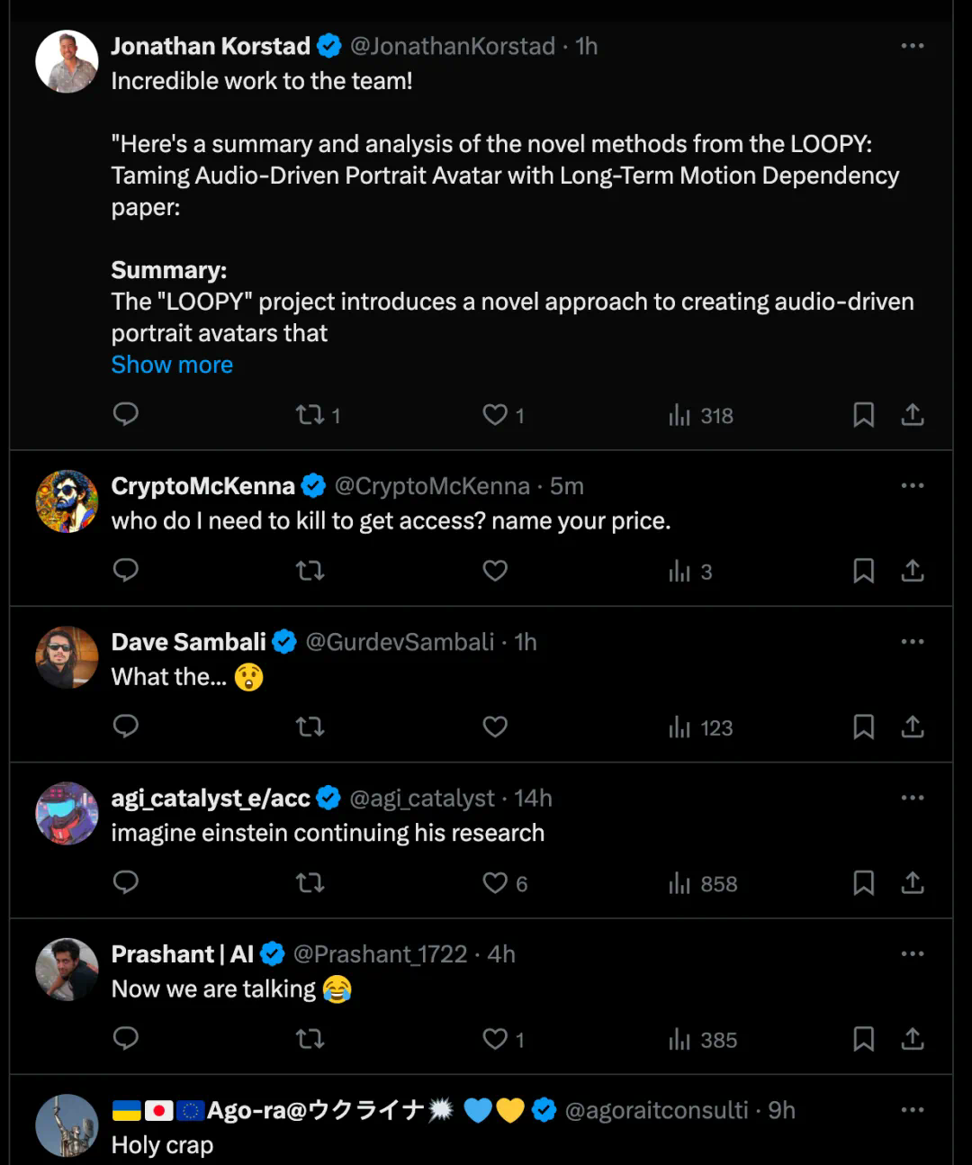 音频驱动人像视频模型:字节Loopy、CyberHost研究成果揭秘