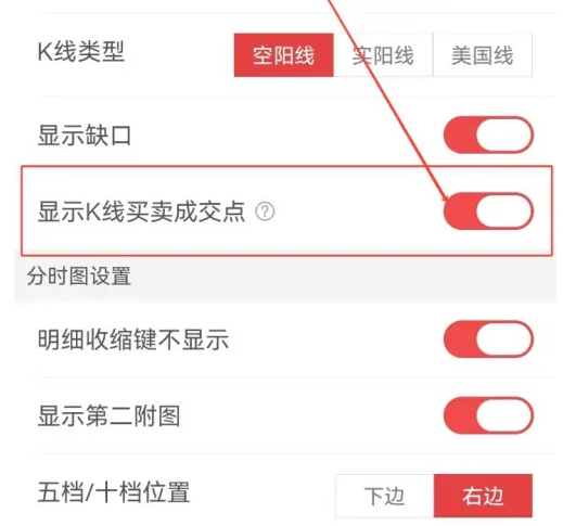 招商证券app怎么显示买卖标记 招商证券app显示K线买卖成交点教程