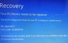 Win10开机蓝屏recovery怎么修复 Win10recovery蓝屏解决教程