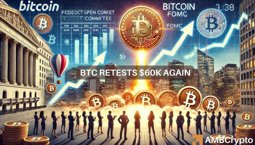 Bitcoin [BTC] Paus Terkumpul Secara Agresif Mendahului Potensi Pemotongan Kadar Fed