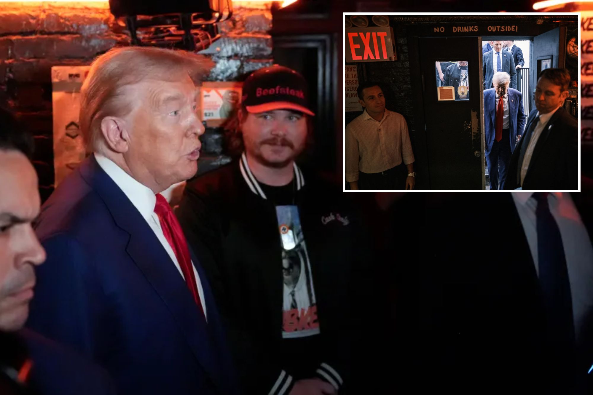 Donald Trump Makes History in NYC Bar, Becoming First US President to Use Bitcoin to Complete a Transaction