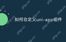 如何自定义uni-app组件