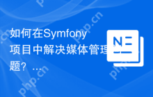 如何在Symfony项目中解决媒体管理问题？SonataMediaBundle助你一臂之力