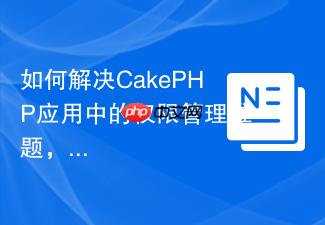 如何解决CakePHP应用中的权限管理难题,使用CakePHP/Authorization插件轻松搞定