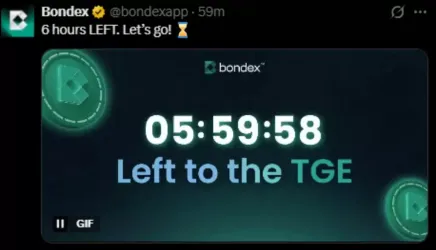 Bondex 今日上市:BDXN 代币能否达到 1 美元 ？