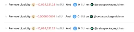 慢雾:Cetus被盗2.3亿美元,解析攻击手法及资金转移情况