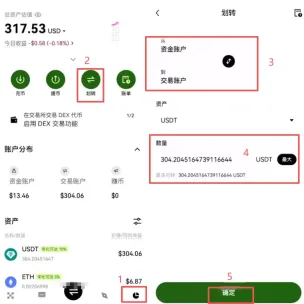 资金划转:从资金账户到交易账户