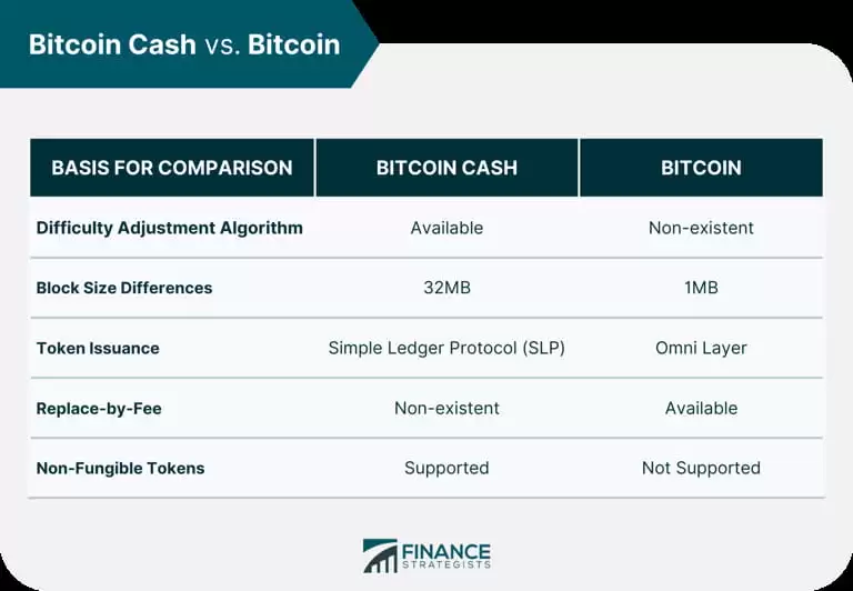 比特币 vs 比特币现金:哪个更值得投资?