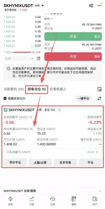 持仓信息查看