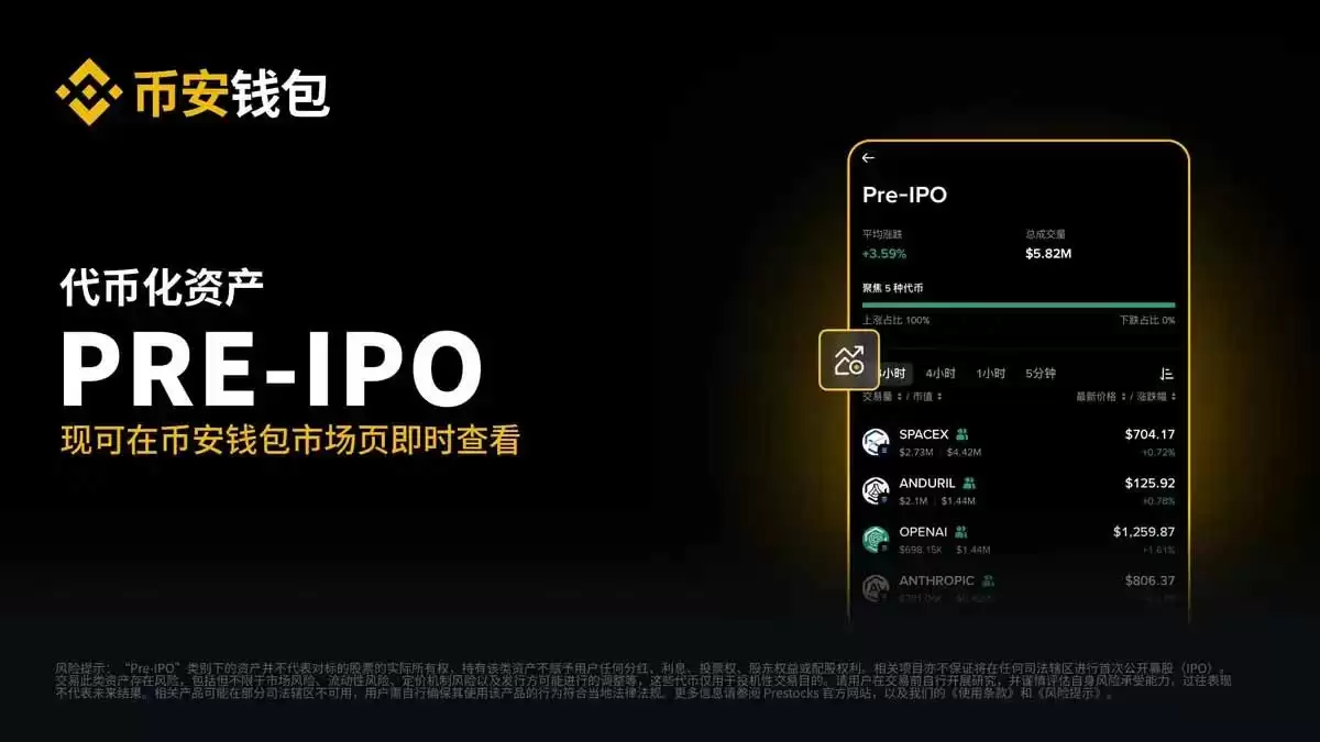 加密交易所抢滩Pre-IPO资产:SpaceX的股权,现在能用稳定币买了
