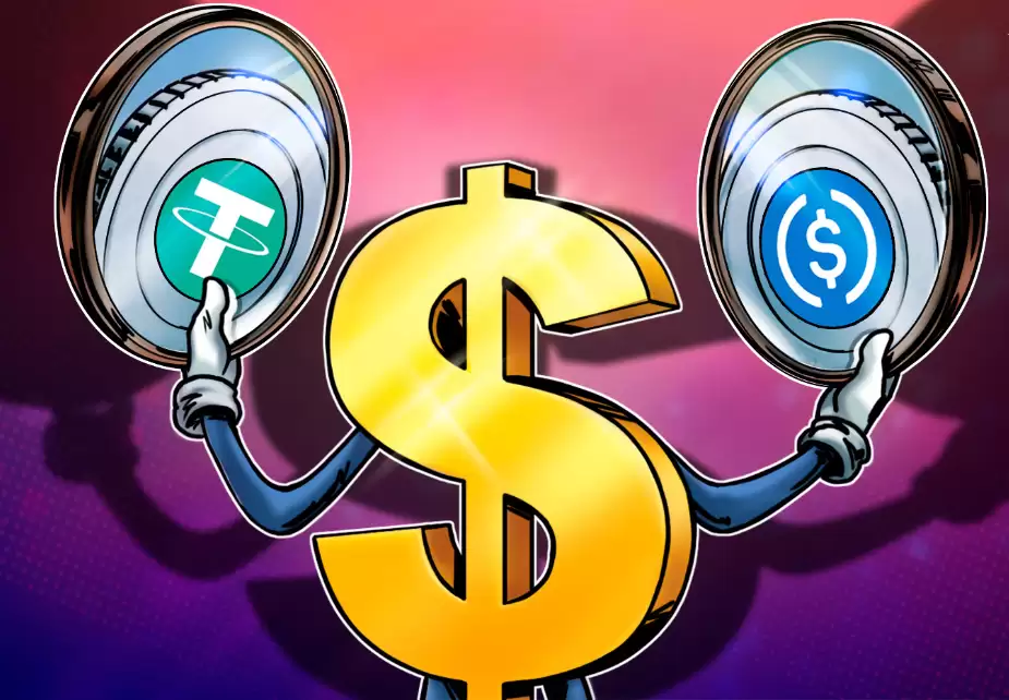 稳定币格局分化!usdt主宰支付 usdc垄断defi