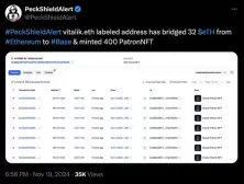 去中心化预测市场Truemarkets筹资超4百万美元!V神大手笔购买NFT