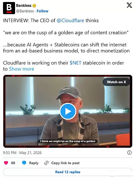 x402为什么又火了?Cloudflare、稳定币和 AI Agent正在重写互联网收费模式