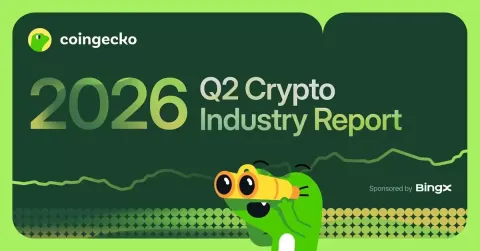CoinGecko 2026年Q2加密行业报告解读：市值回落与赛道分化
