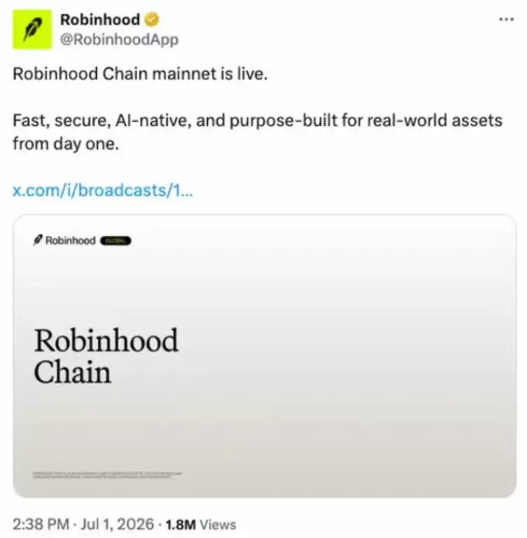 Robinhood DEX Arcus拓展代币化生态