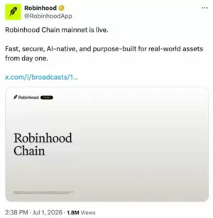 Robinhood DEX Arcus拓展代币化生态