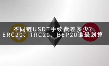 2026年不同链USDT手续费对比与网络选择指南