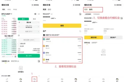 Step 3:确认模拟帐户里面的模拟金