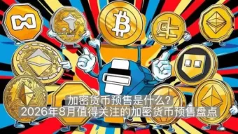 加密货币预售是什么?2026年8月值得关注的加密货币预售盘点