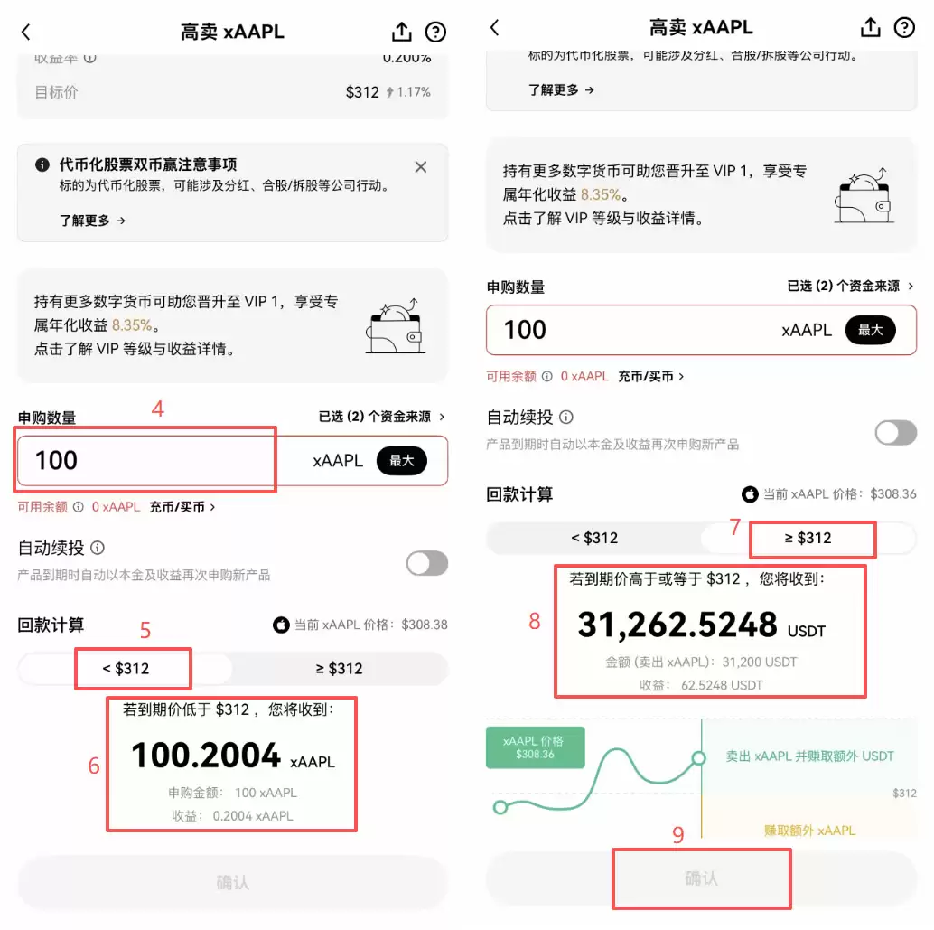 双币赢怎么低买高卖美股股票?欧易TradFi双币赢操作步骤教程