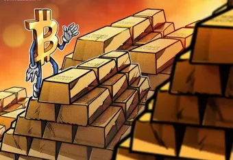 美国 cpi 出炉前夕比特币跌至一周低点,散户资金持续涌入黄金 etf