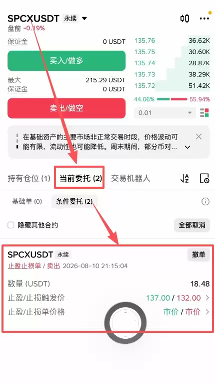 币安TradFi永续合约交易黄金原油美股