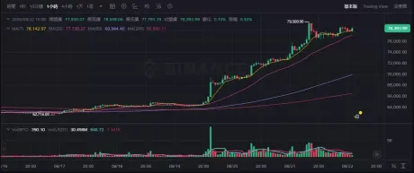 BTC两日大涨超23%,Strategy账面浮盈重回30亿美元