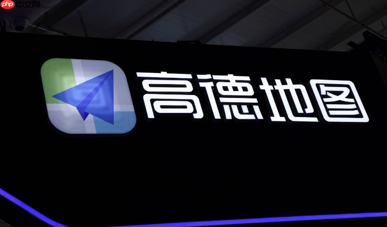 高德地图导航标注消失怎么办