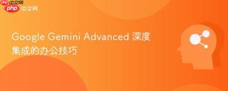 Google Gemini Advanced 深度集成的办公技巧