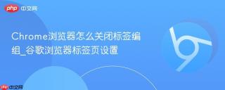chrome浏览器怎么关闭标签编组_谷歌浏览器标签页设置