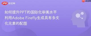 如何提升ppt的国际化审美水平 利用adobe firefly生成具有多文化元素的配图