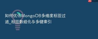 如何优化MongoDB多维度标签过滤_标签数组化与多键索引
