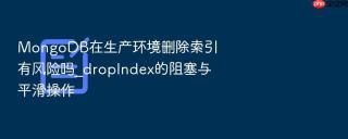 MongoDB在生产环境删除索引有风险吗_dropIndex的阻塞与平滑操作