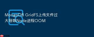 MongoDB GridFS上传文件过大导致Node进程OOM