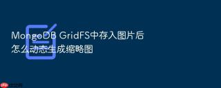 MongoDB GridFS中存入图片后怎么动态生成缩略图