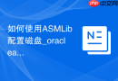 如何使用ASMLib配置磁盘_oracleasm工具初始化与扫描