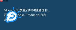 mongodb慢查询如何排查优化_开启database profiler与日志分析