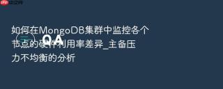 如何在mongodb集群中监控各个节点的硬件利用率差异_主备压力不均衡的分析