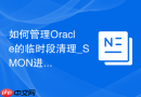 如何管理Oracle的临时段清理_SMON进程的内部机制与强制清理